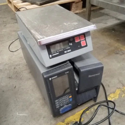 HERBERT BC-802 CHECK-WEIGHING SCALE & LABELER 
