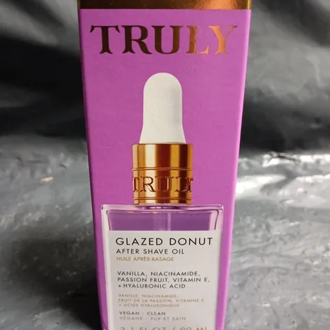 TRULY GLAZED DONUT AFTER SHAVE OIL – 90 ML (3.1 FL OZ) 