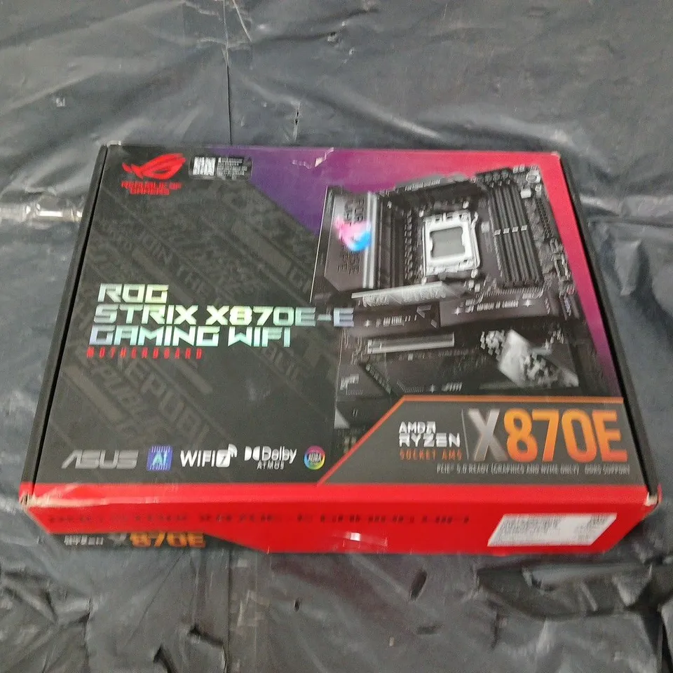 ASUS AM5 ROG STRIX X870E-E GAMING WIFI MOTHERBOARD