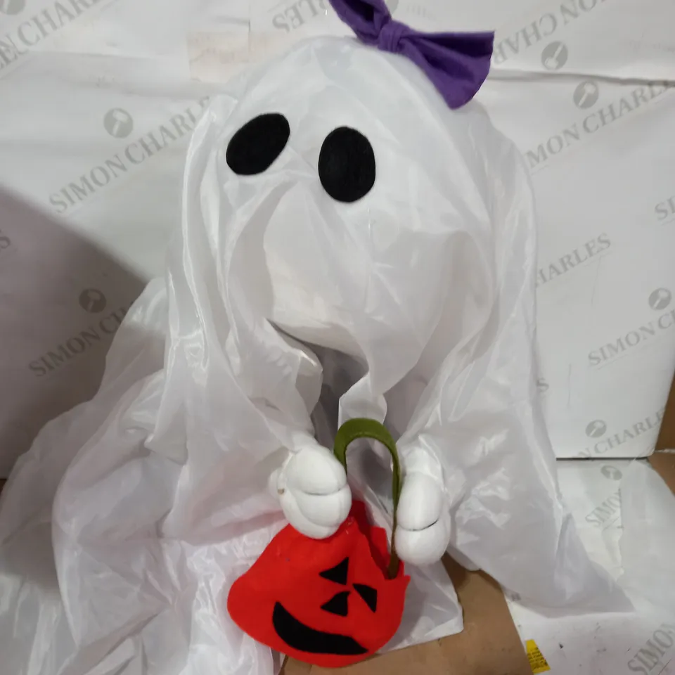 STANDING LIGHT UP GHOST HALLOWEEN DECORATION RRP £29.99