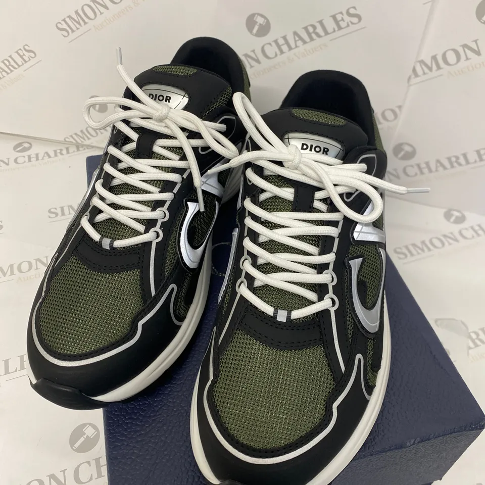 BOXED PAIR OF CHRISTIAN DIOR TRAINERS SIZE 44