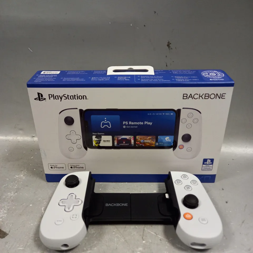 BOXED BACKBONE PLAYSTATION GAMING CONTROLLER FOR IOS (LIGHTNING CONNECTOR)