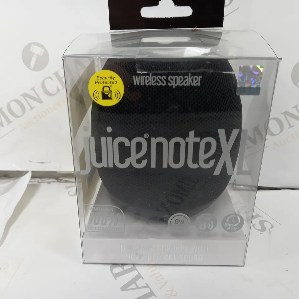 BOXED JUICENOTE XL SPEAKER - BLACK