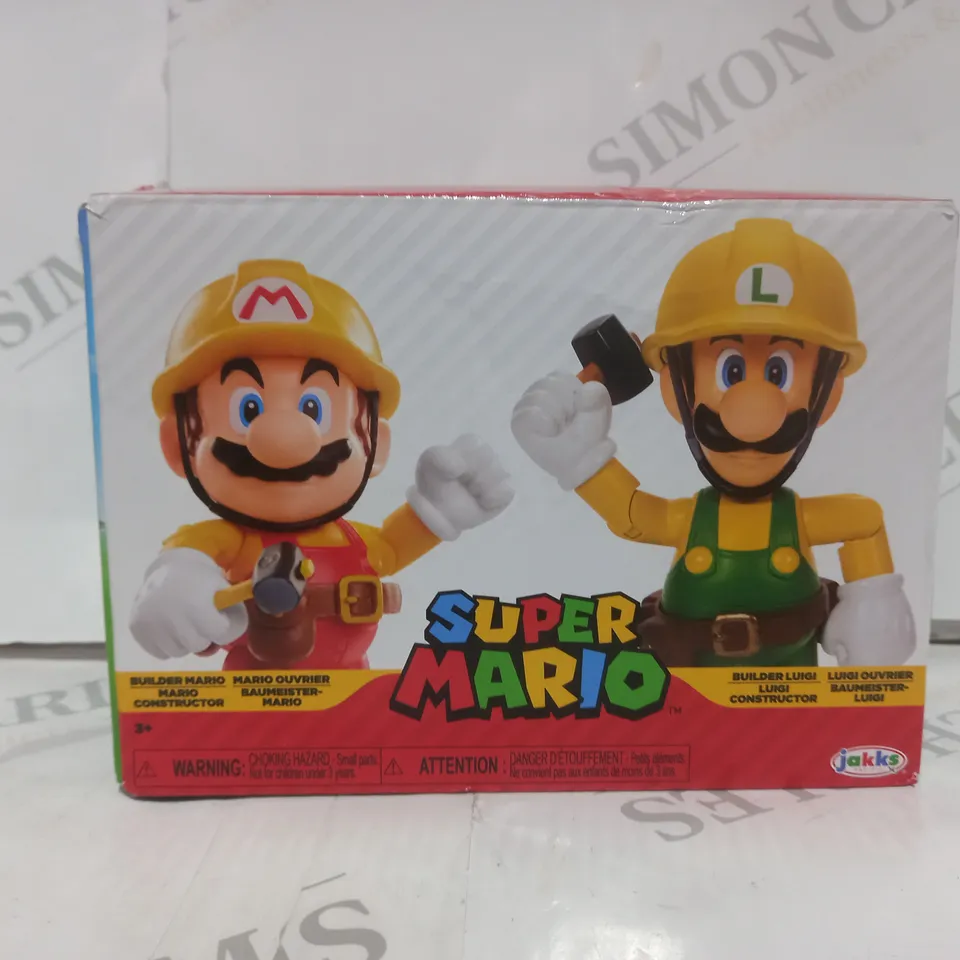 BOXED NINTENDO FIGURE 2 PACK - MARIO MAKER
