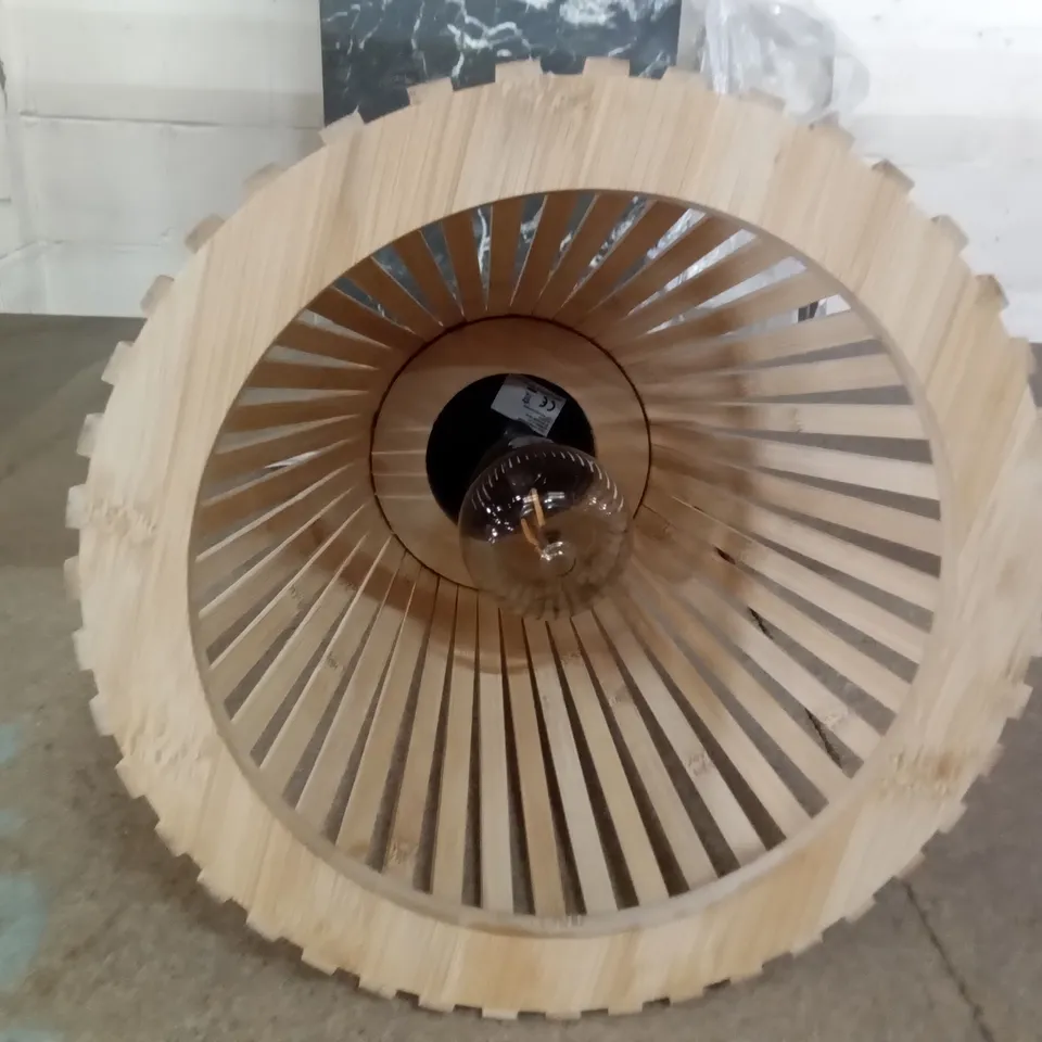 INNOVATORS BAMBOO LED SOLAR LANTERN