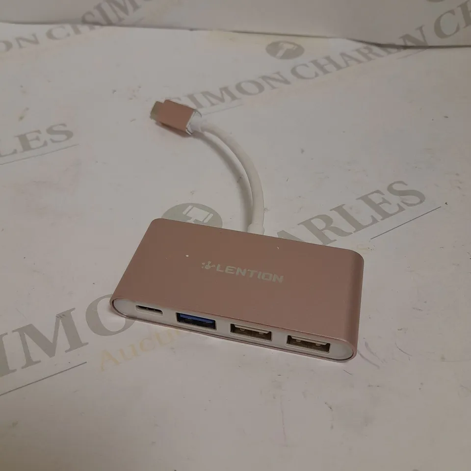 LENTION 4-IN-1 USB-C HUB