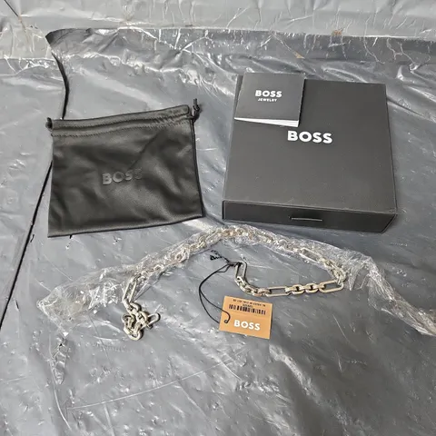 BOSS LADIES HAILEY STAINLESS STEEL NECKLACE