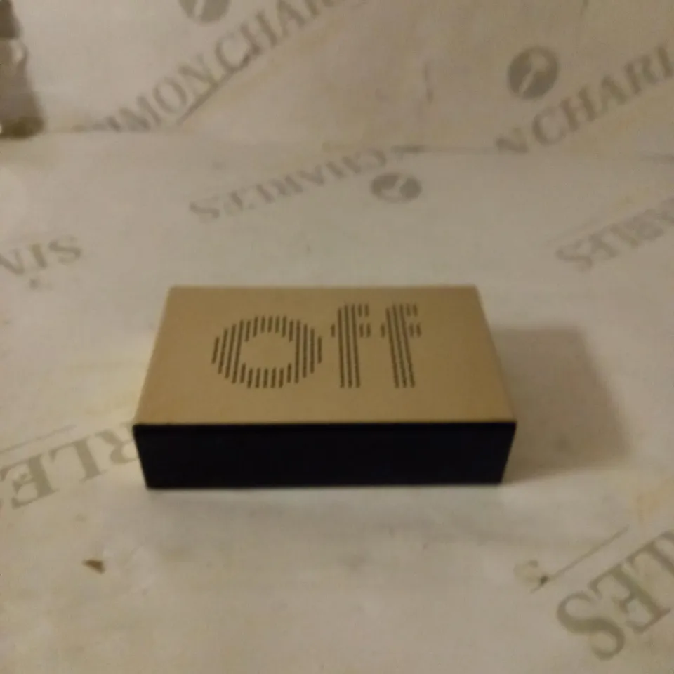 BRONZE DIGITAL ALARM CLOCK