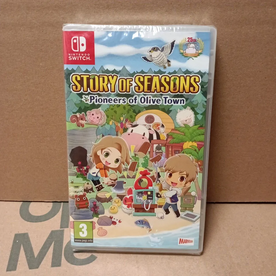 SEALED STORY OF SEASONS PIONEERS OF OLIVE TOWN (NINTENDO SWITCH)