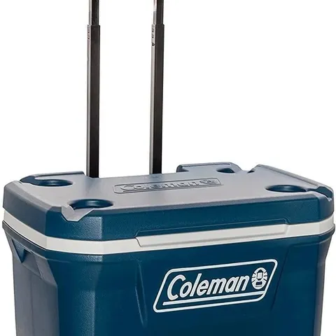 BOXED COLEMAN 50QT XTREME WHEELED COOLER 47L BLUE