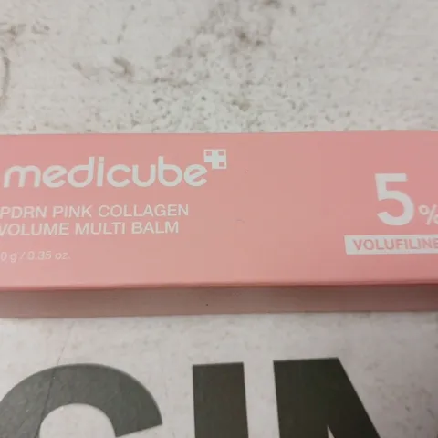 BOXED MEDICUBE PDRN PINK COLLAGEN VOLUME MULTI BALM 10G