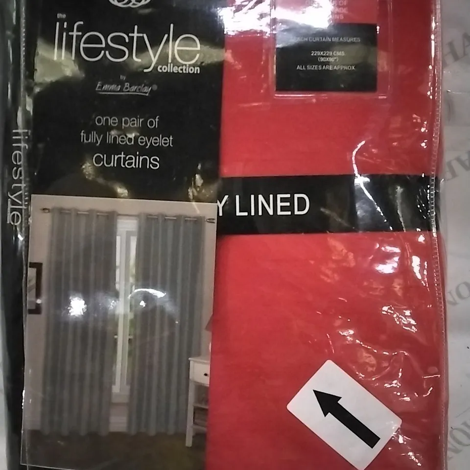 BAGGED IRONDALE POLYESTER SEMI SHEER CURTAIN PAIR