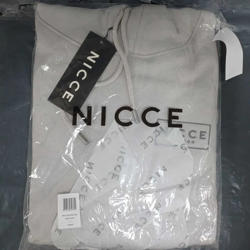 NICCE HOODIE IN GREY SIZE LARGE