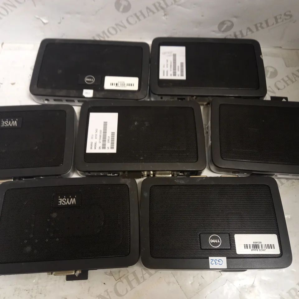 LOT OF 7 DELL WYSE TX0D/TX0 THIN CLIENT DEVICE