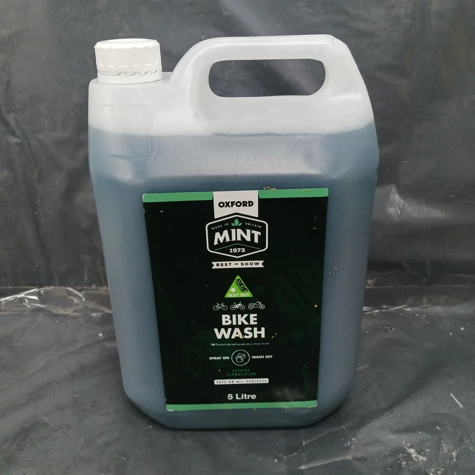 SEALED OXFORD MINT BEST IN SHOW BIKE WASH - 5L - COLLECTION ONLY 