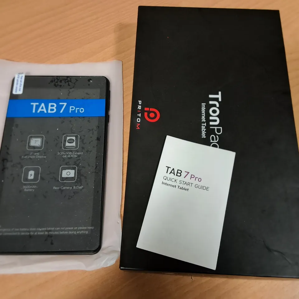BOXED TRONPAD TAB 7 INTERNET TABLET