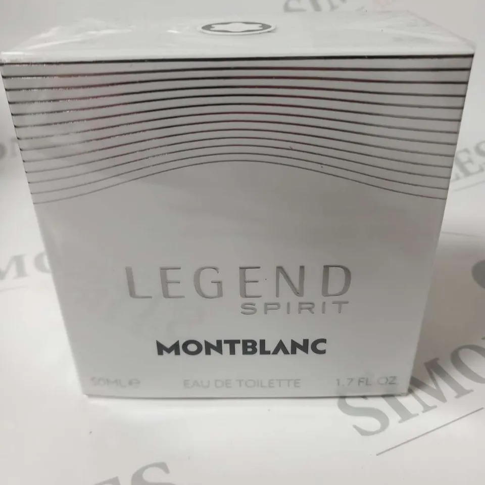 BOXED AND SEALED MONT BLANC LEGEND SPIRIT 50ML 