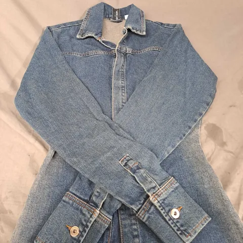 COLLUSION DENIM DRESS SIZE 8