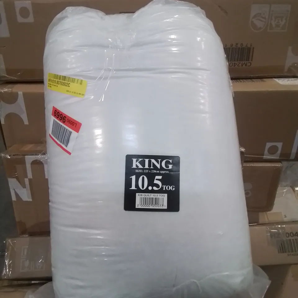 BAGGED HOLLOWFIBRE 10.5 TOG DUVET 