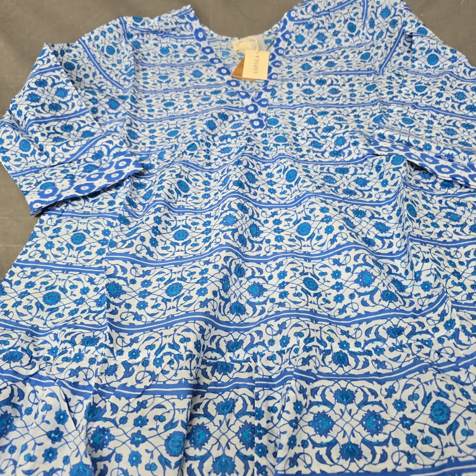 ASPIGA MYKONO'S MAXI DRESS - SIZE LARGE