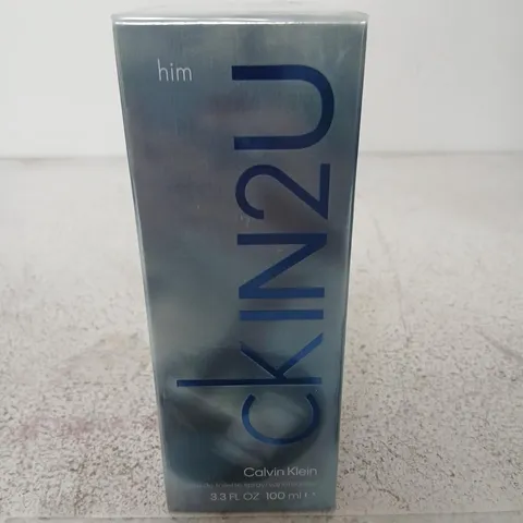 BOXED AND SEALED CALVIN KLEIN CKIN2U HIM EAU DE TOILETTE 100ML