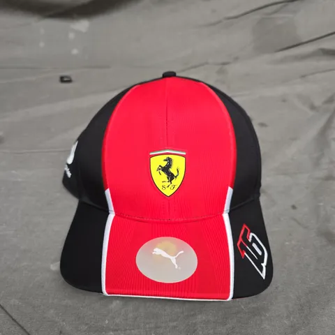 F1 FERRARI LECLERC CAP