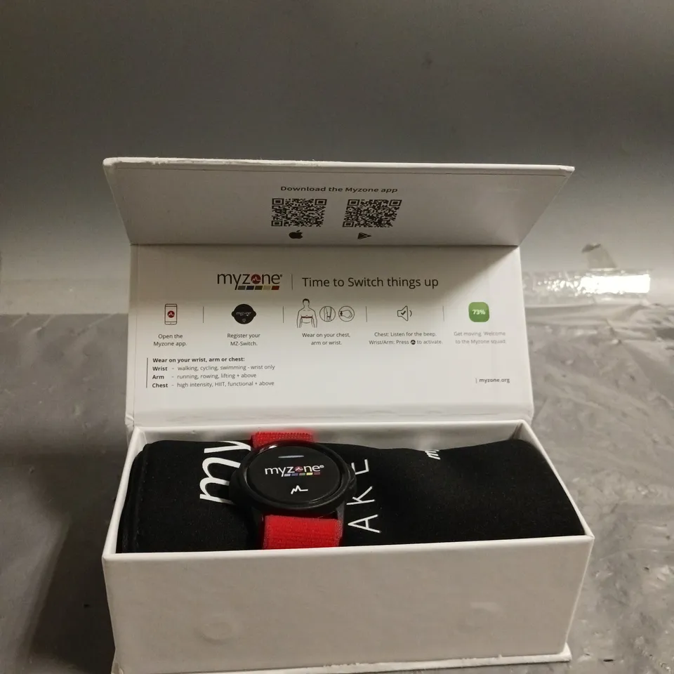 MY ZONE MZ-SWITCH PHYSICAL ACTIVITY TRACKER WITH EXTENDER