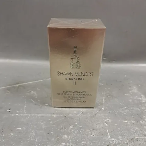 BOXED AND SEALED SHAWN MENDES SIGNATURE II EAU DE PARFUM 30ML