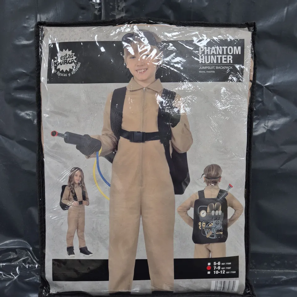 FIESTAS GUIRCA PHANTOM HUNTER KIDS COSTUME SIZE 7-9