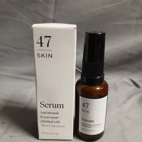 47 SKIN SERUM – ANTI-BLEMISH & SCAR REPAIR, SILVER CHITODERM (30 ML)