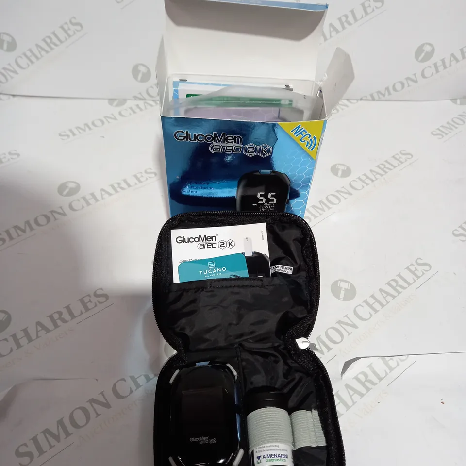 GLUCO MEN AERO 2K - BLOOD GLUCOSE SELF MONITORING SYSTEM 