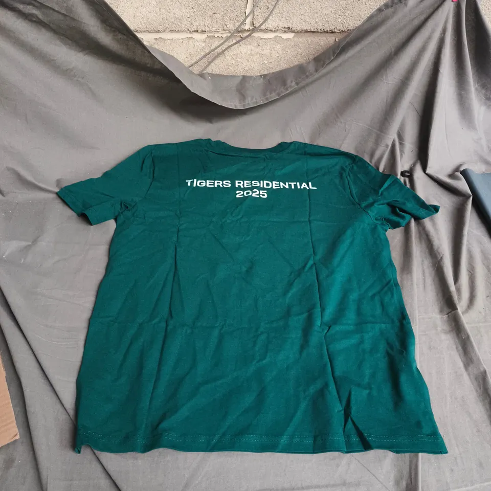 CASTORE TIGERS RESIDENTIAL 2025 T-SHIRT – TEAL SIZE L