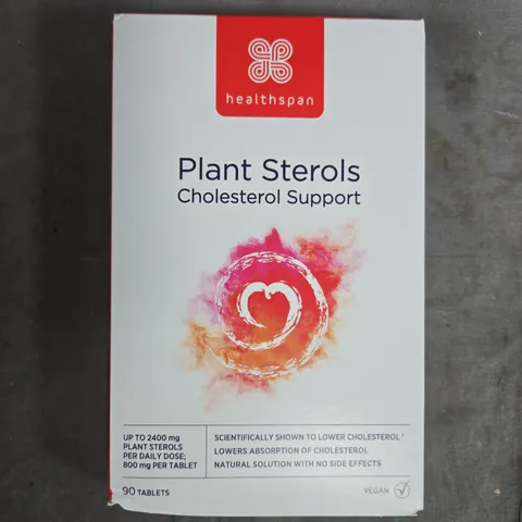 HEALTHSPAN PLANT STEROLS CHOLESTEROL SUPPORT TABLETS – 90 TABLETS