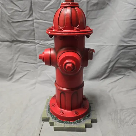 LULINO RED FIRE HYDRANT STATUE - COLLECTION ONLY