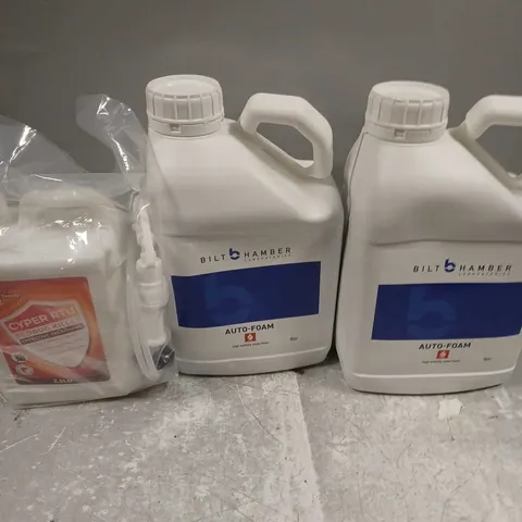 3 X ASSORTED HOUSEHOLD GOODS TO INCLUDE AUTO-FOAM & BEDBUG KILLER - COLLECTION ONLY 