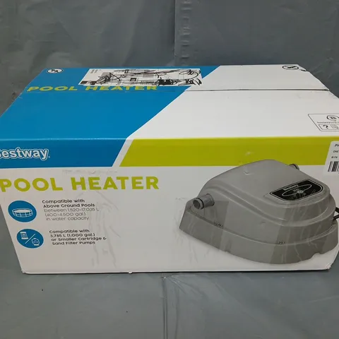 BOXED FLOW CLEAR POOL HEATER