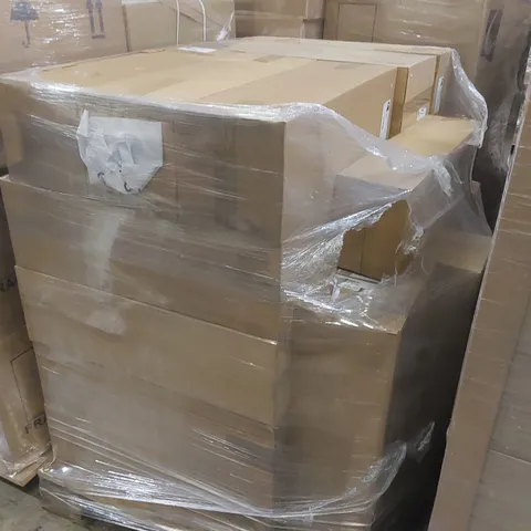PALLET CONTAINING A LARGE QUANTITY OF ASSORTED BATHROOM FURNITURE PARTS INCLUDING: CALYPSO WALL UNITS