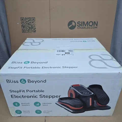 BLISS & BEYOND STEPFIT PORTABLE ELECTRONIC STEPPER 
