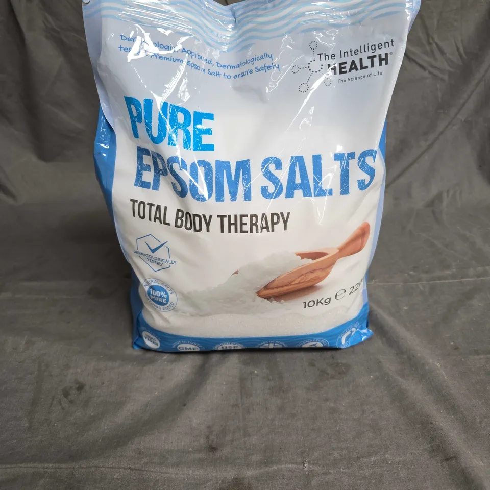 INTELLIGENT HEALTH PURE EPSOM SALTS 10KG