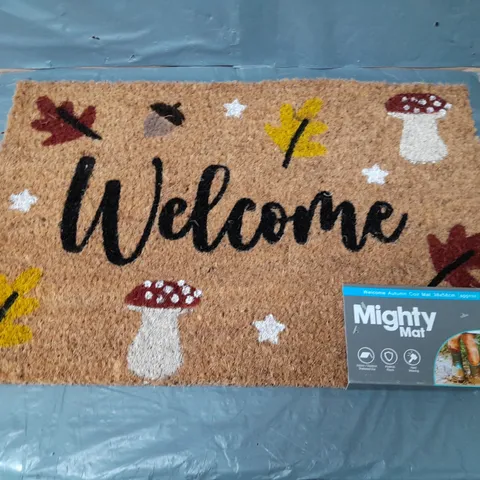 LOT OF 3 WELCOME AUTUMN THEME DOORMATS