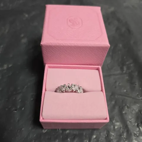 SWAROVSKI RING – WHITE CRYSTALS, SIZE 55