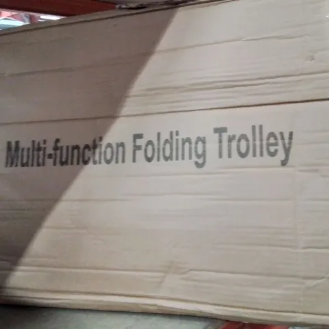 BOXED MULTI FUNCTION FOLDING TROLLEY
