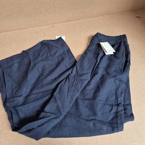 NOBODYS CHILD JERROW TROUSERS IN NAVY - UK 14