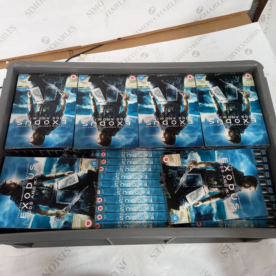 LOT OF APPROX 63 EXODUS GODS AND KINGS DVDS