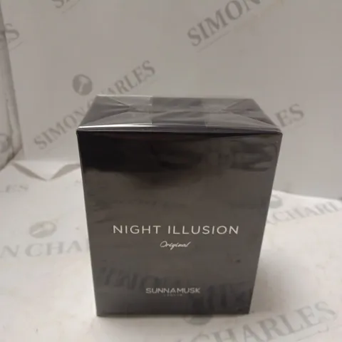 BOXED AND SEALED SUNNAMUSK LONDON NIGHT ILLUSION ORIGINAL EAU DE PARFUM 50ML