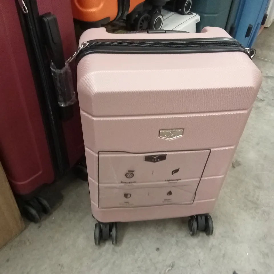 SMALL CABIN CASE PINK & BLACK