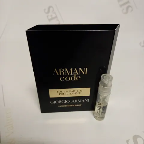 ARMANI CODE EAU DE PARFUM POUR HOMME - SET OF 50 X 1.2ML