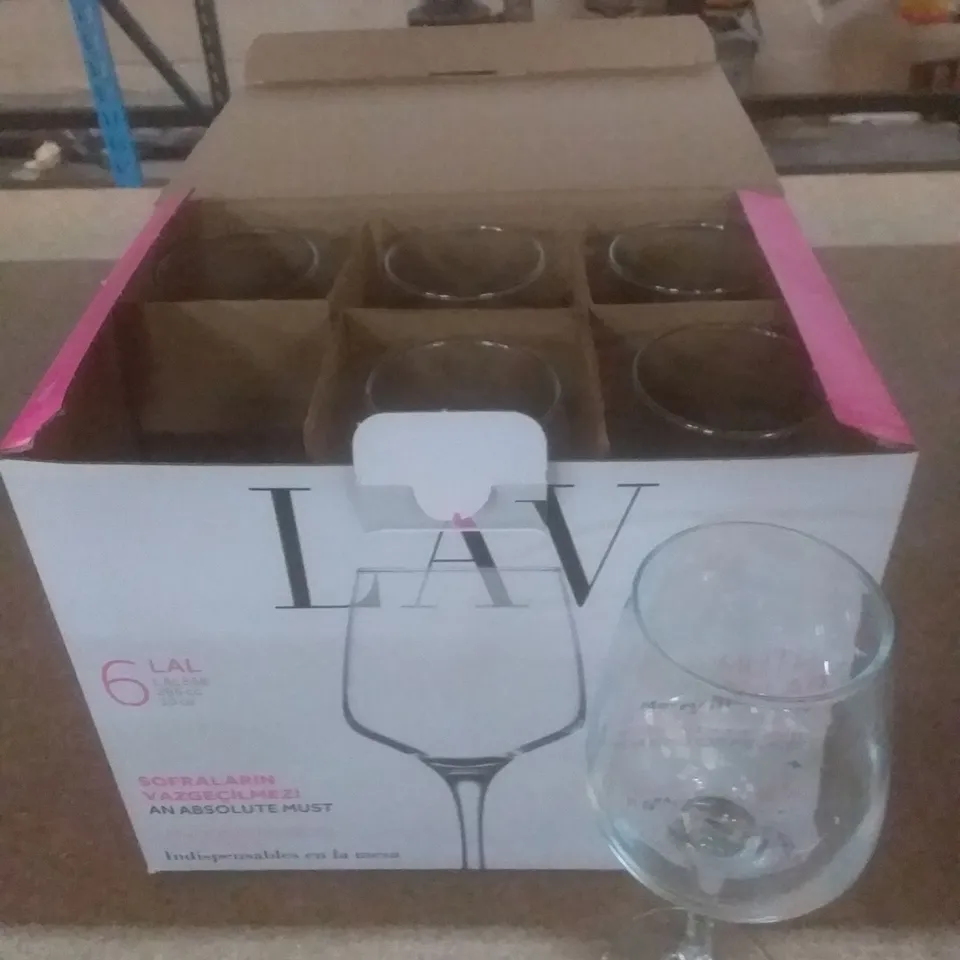 BOXED LAV 6 WINE MUTLU ANLAR