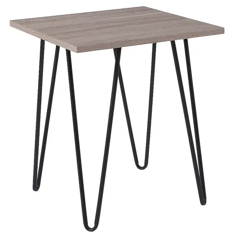 BOXED FLASH FURNITURE OAK PARK 19-IN W X 22-IN H DRIFTWOOD WOOD VENEER MODERN END TABLE (1 BOX)