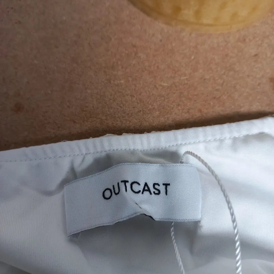 OUTCAST ZANA MINI DRESS WHITE – SIZE S (1 PIECE)